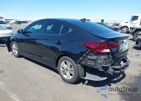 2019 Hyundai Elantra Sel from USA, damaged, VIN 5NPD84LFXKH411493